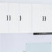 Oppvaskmaskin-panel Kalmar Hvit 40 x 31 x 80 cm Konstruert tre