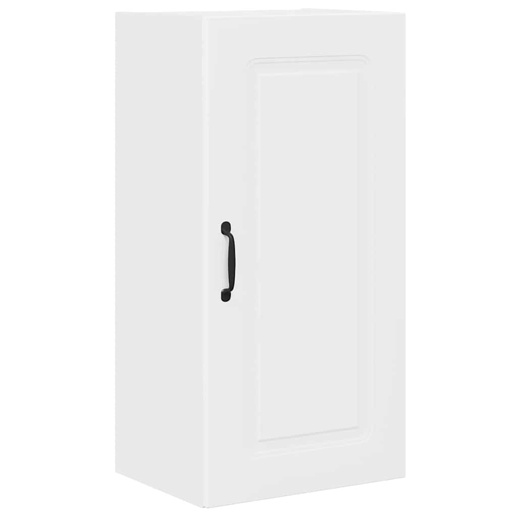 Kjøkken veggskap med hylle Hvit 40 x 31 x 80 cm Konstruert tre