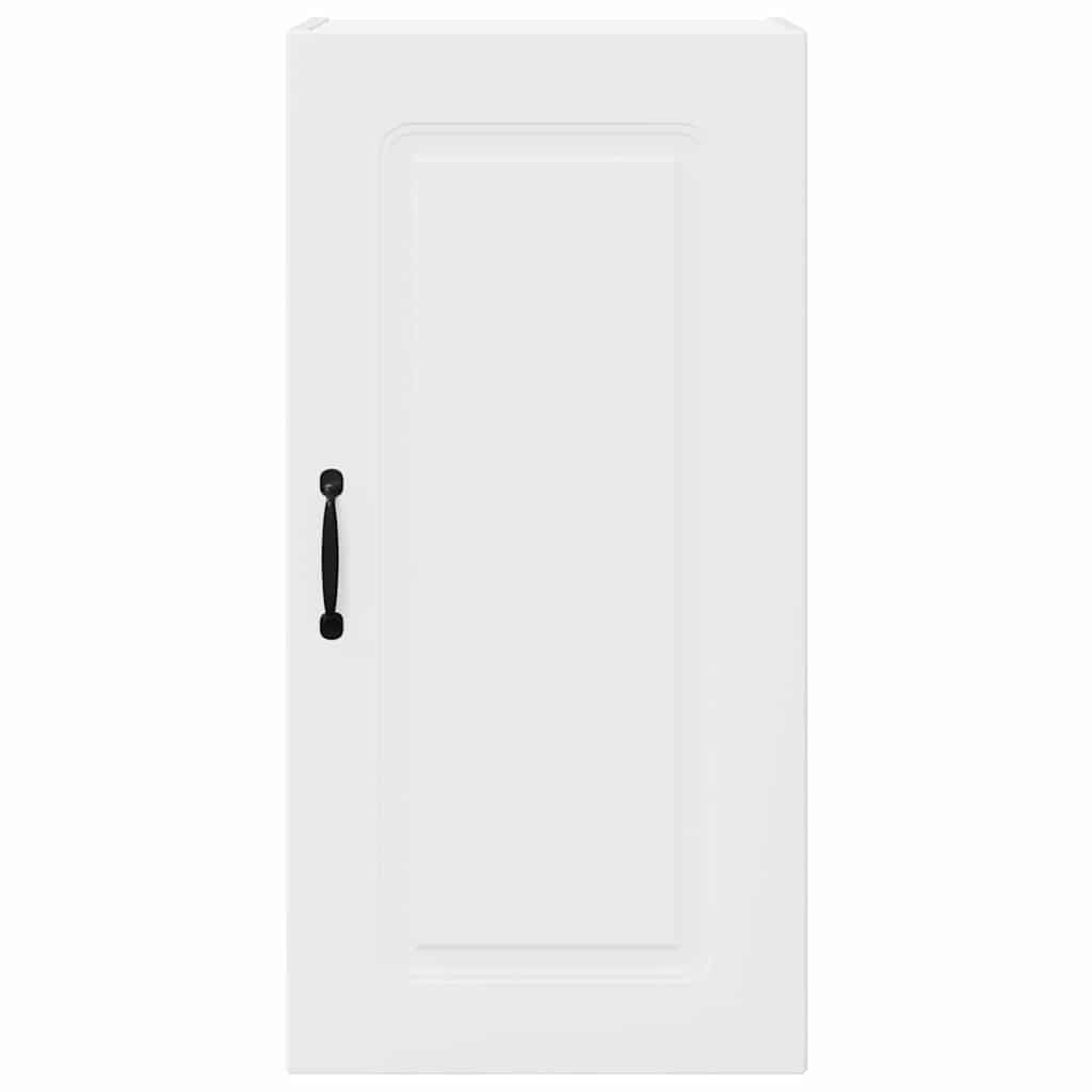 Kjøkken veggskap med hylle Hvit 40 x 31 x 80 cm Konstruert tre