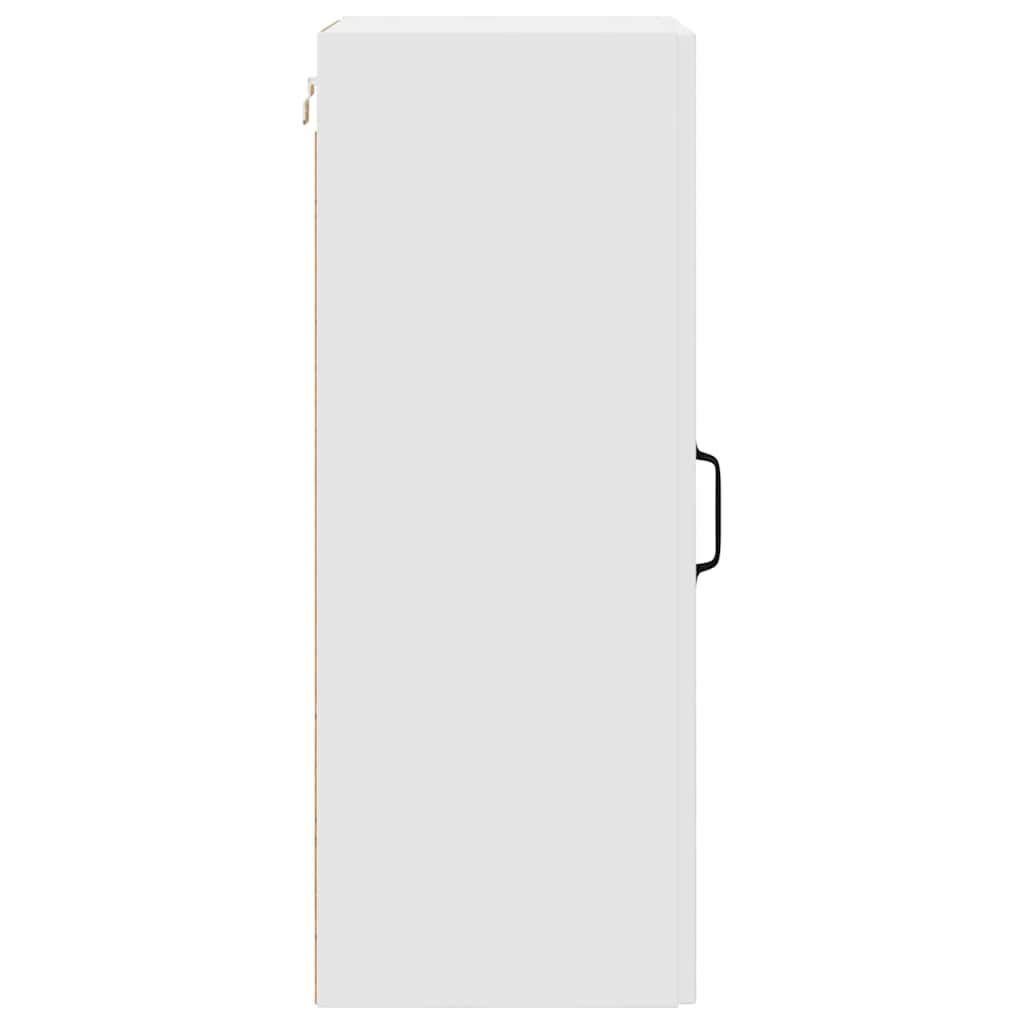 Kjøkken veggskap med hylle Hvit 40 x 31 x 80 cm Konstruert tre