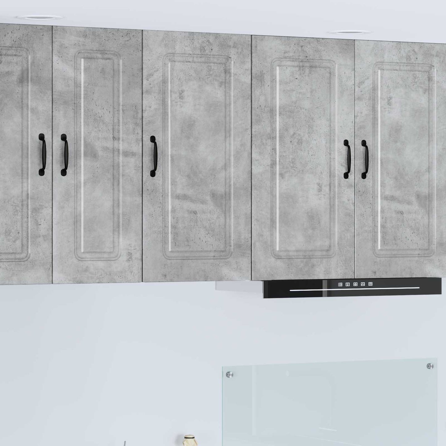 Oppvaskmaskin-panel Kalmar Betonggrå 40 x 31 x 80 cm