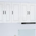 Oppvaskmaskin-panel Kalmar Høyglanset hvit 40 x 31 x 80 cm
