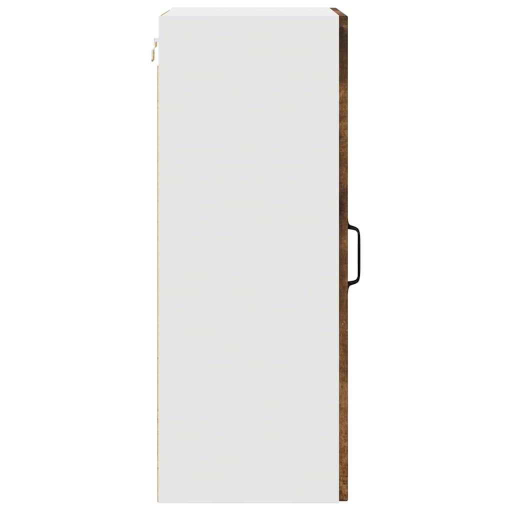 Kjøkken veggskap Røkt eik 40 x 31 x 80 cm Konstruert tre