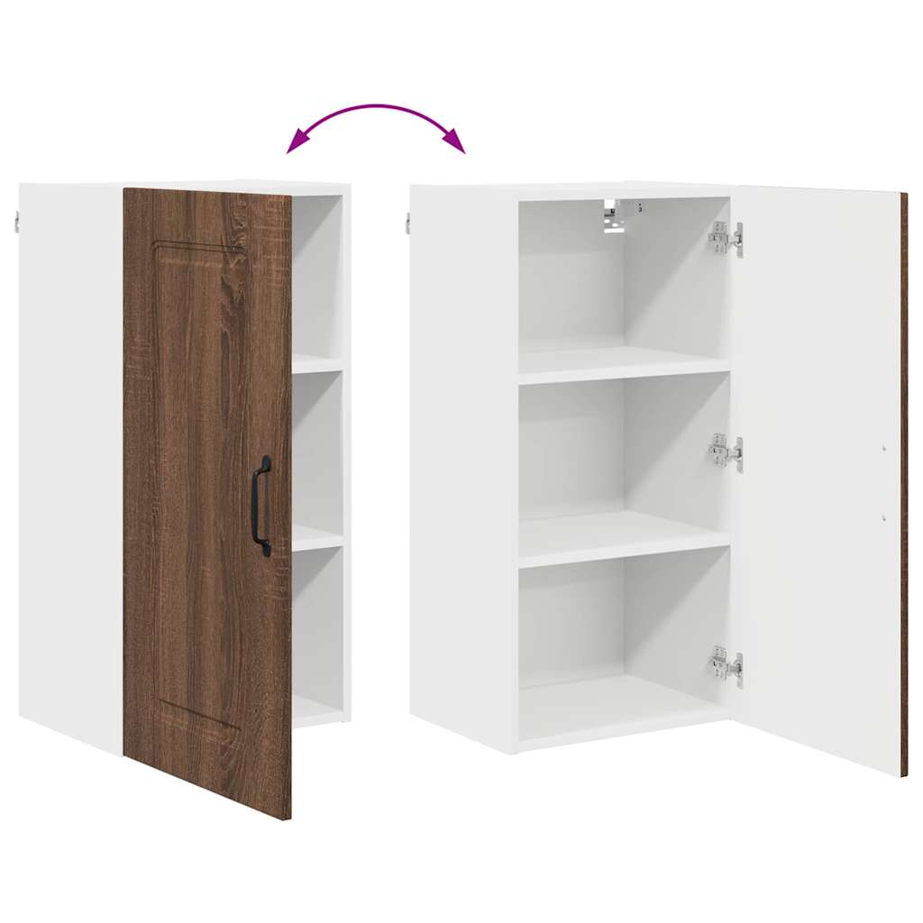 Oppvaskmaskin-panel Kalmar Brun Eik 40 x 31 x 80 cm