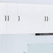 Oppvaskmaskin-panel Kalmar Hvit 50 x 31 x 80 cm Konstruert tre