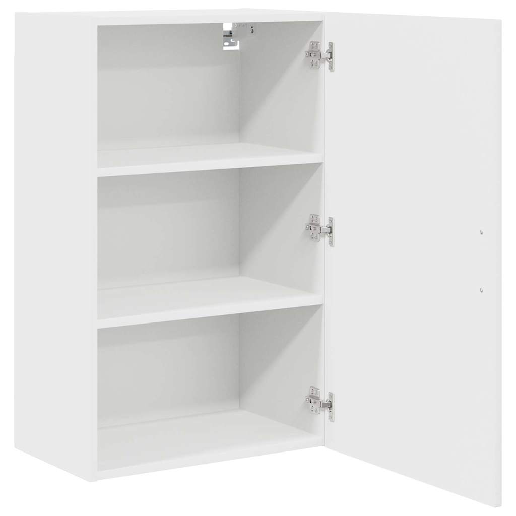 Kjøkken veggskap med hylle Hvit 50 x 31 x 80 cm Konstruert tre