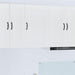 Oppvaskmaskin-panel Kalmar Høyglanset hvit 50 x 31 x 80 cm