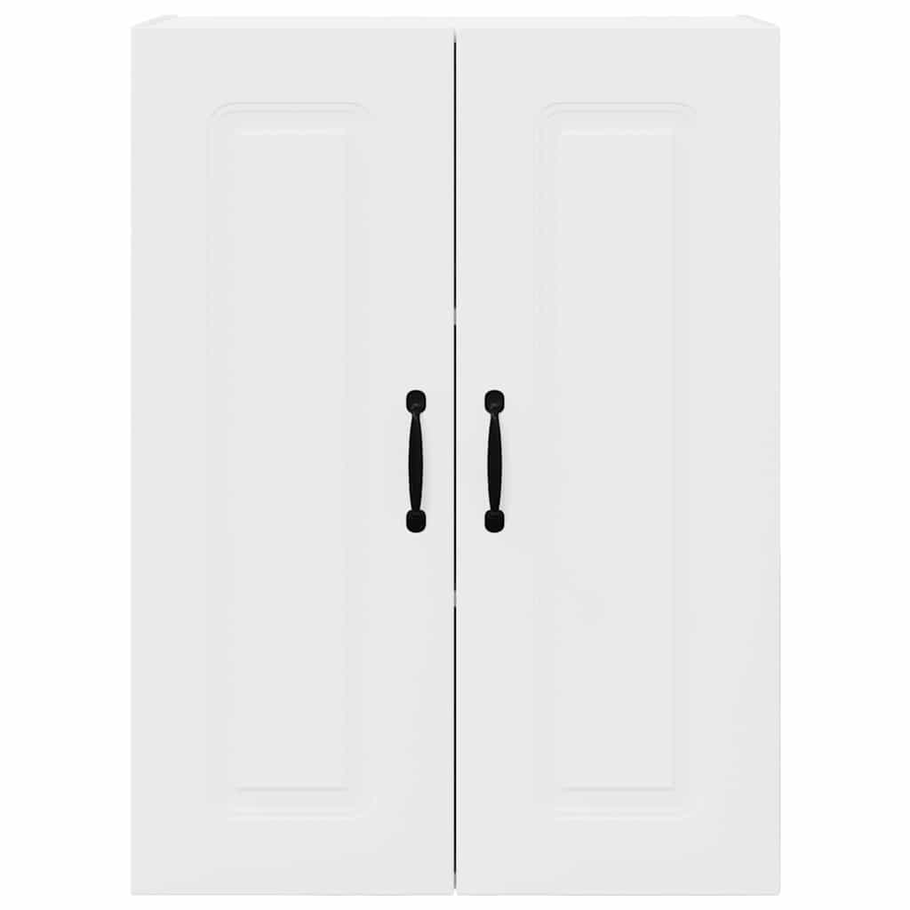 Kjøkken veggskap med hylle Hvit 60 x 31 x 80 cm Konstruert tre