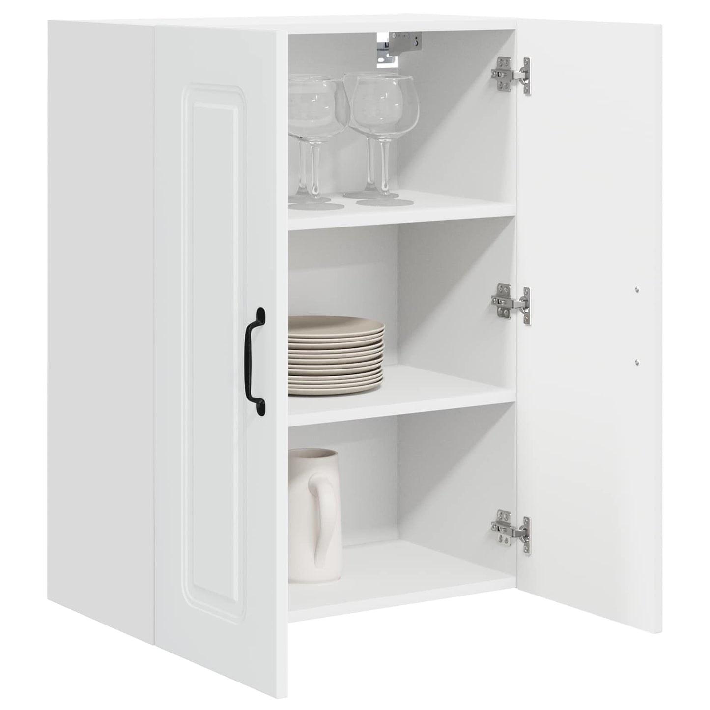 Oppvaskmaskin-panel Kalmar Hvit 60 x 31 x 80 cm Konstruert tre