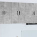 Oppvaskmaskin-panel Kalmar Betonggrå 60 x 31 x 80 cm