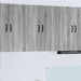 Oppvaskmaskin-panel Kalmar Grå Sonoma 60 x 31 x 80 cm