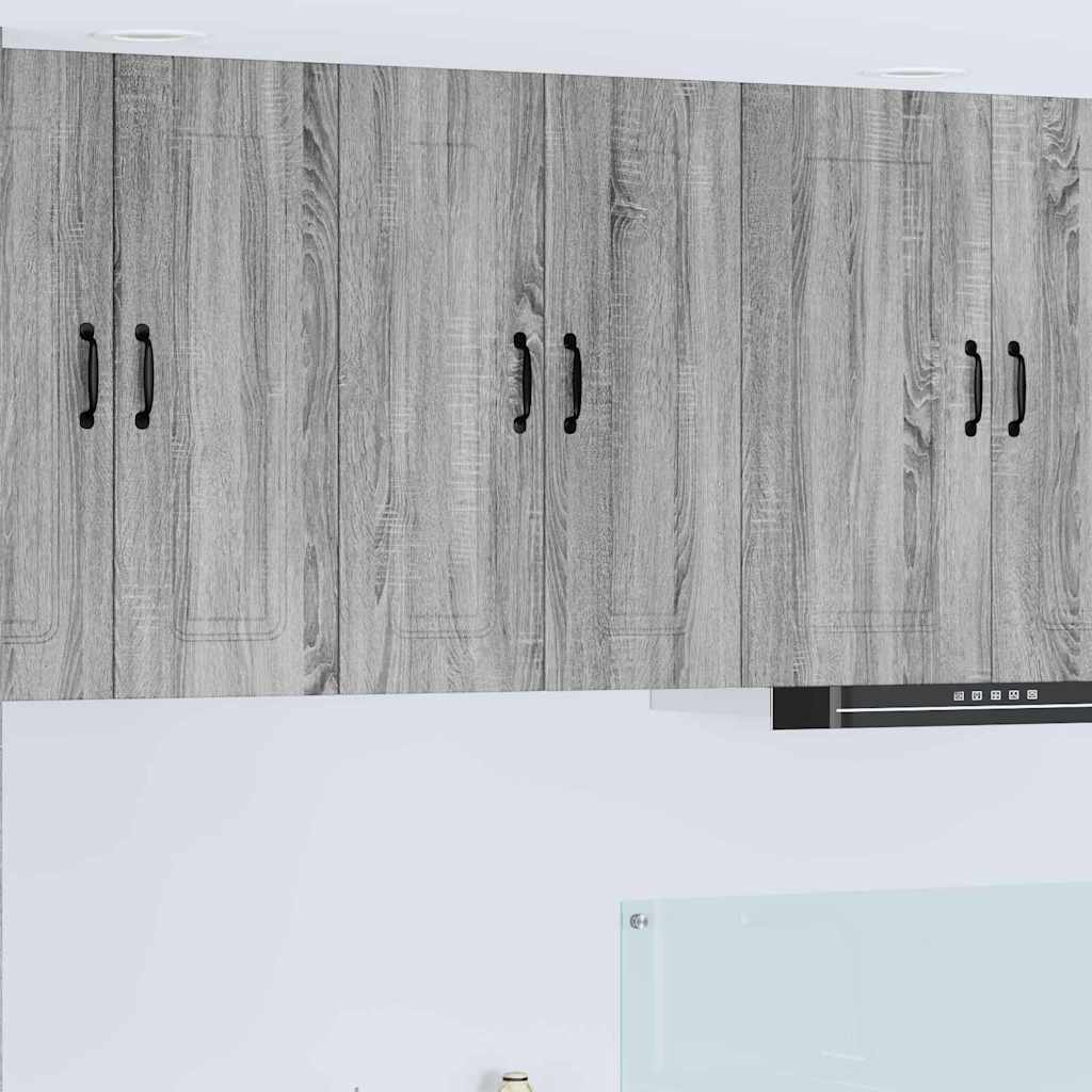 Oppvaskmaskin-panel Kalmar Grå Sonoma 60 x 31 x 80 cm