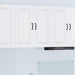 Oppvaskmaskin-panel Kalmar Hvit 80 x 31 x 80 cm Konstruert tre