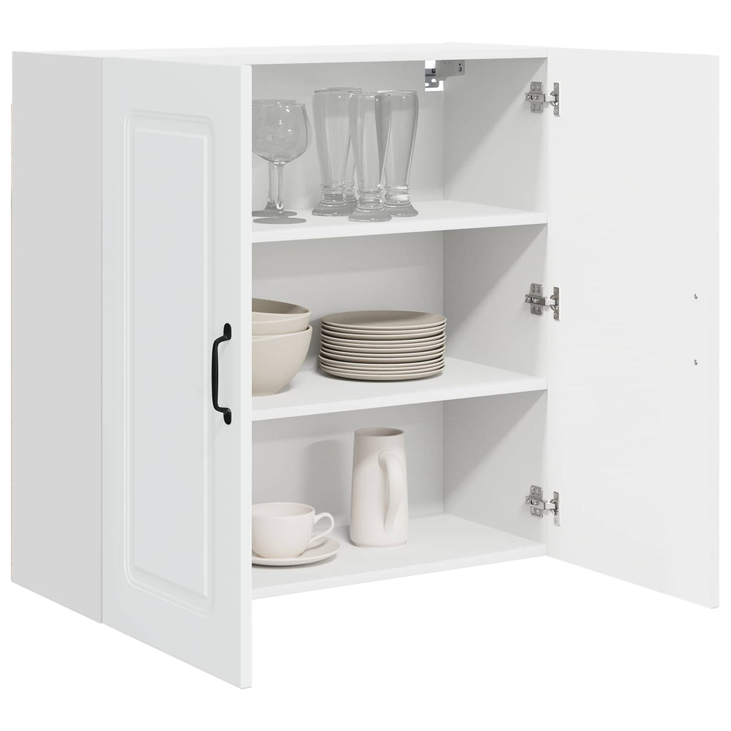 Oppvaskmaskin-panel Kalmar Hvit 80 x 31 x 80 cm Konstruert tre