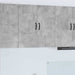 Oppvaskmaskin-panel Kalmar Betonggrå 80 x 31 x 80 cm