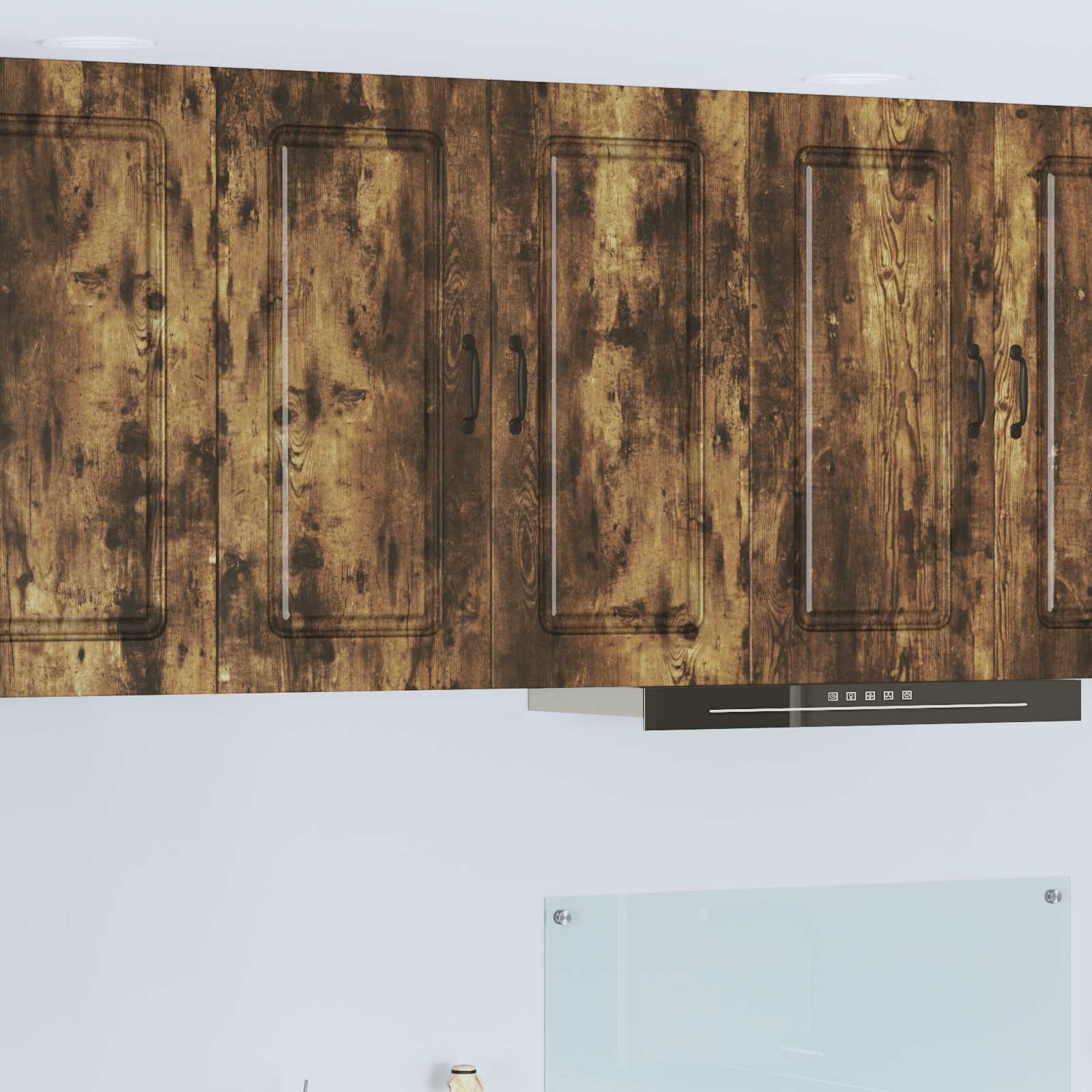 Kjøkkenskap Kalmar Røkt eik 80 x 31 x 80 cm Konstruert tre vidaXL
