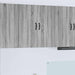 Oppvaskmaskin-panel Kalmar Grå Sonoma 80 x 31 x 80 cm