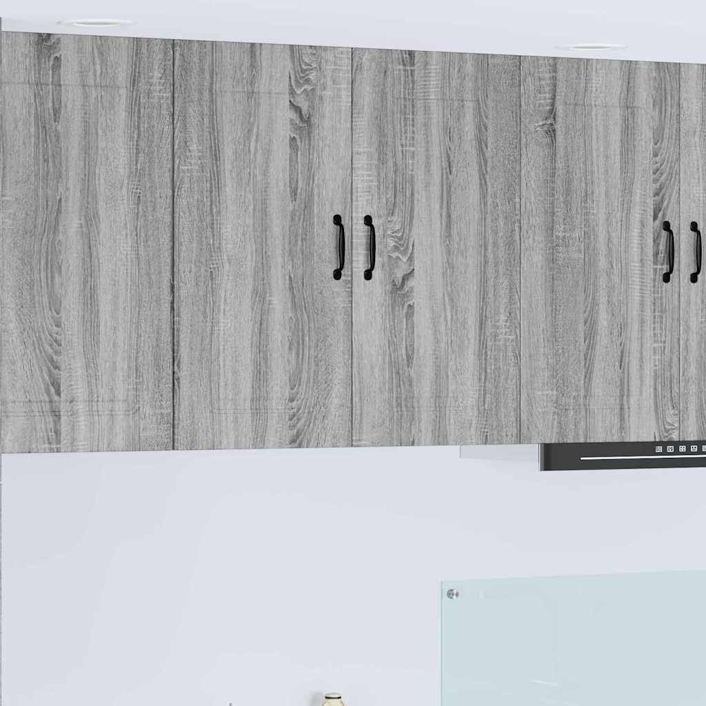 Oppvaskmaskin-panel Kalmar Grå Sonoma 80 x 31 x 80 cm