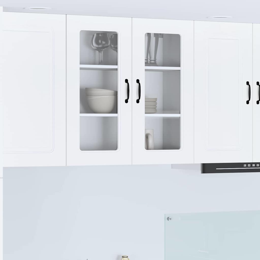 Oppvaskmaskin-panel Kalmar Hvit 80 x 31 x 80 cm Konstruert tre