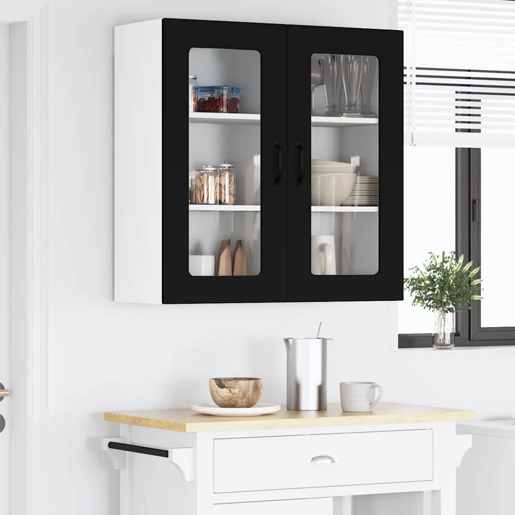 Oppvaskmaskin-panel Kalmar Svart 80 x 31 x 80 cm Konstruert tre