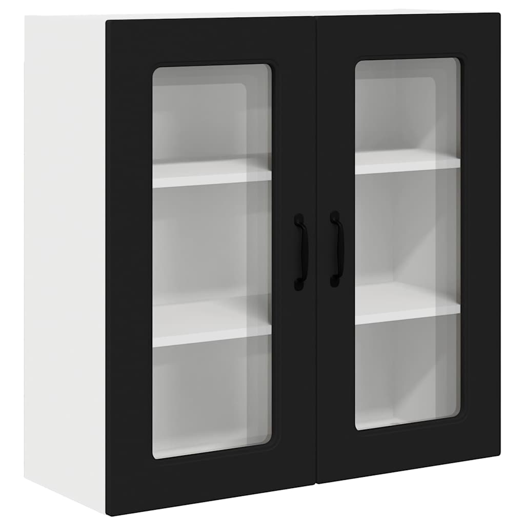 Oppvaskmaskin-panel Kalmar Svart 80 x 31 x 80 cm Konstruert tre