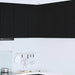 Oppvaskmaskin-panel Kalmar Svart 57 x 57 x 80 cm Konstruert tre