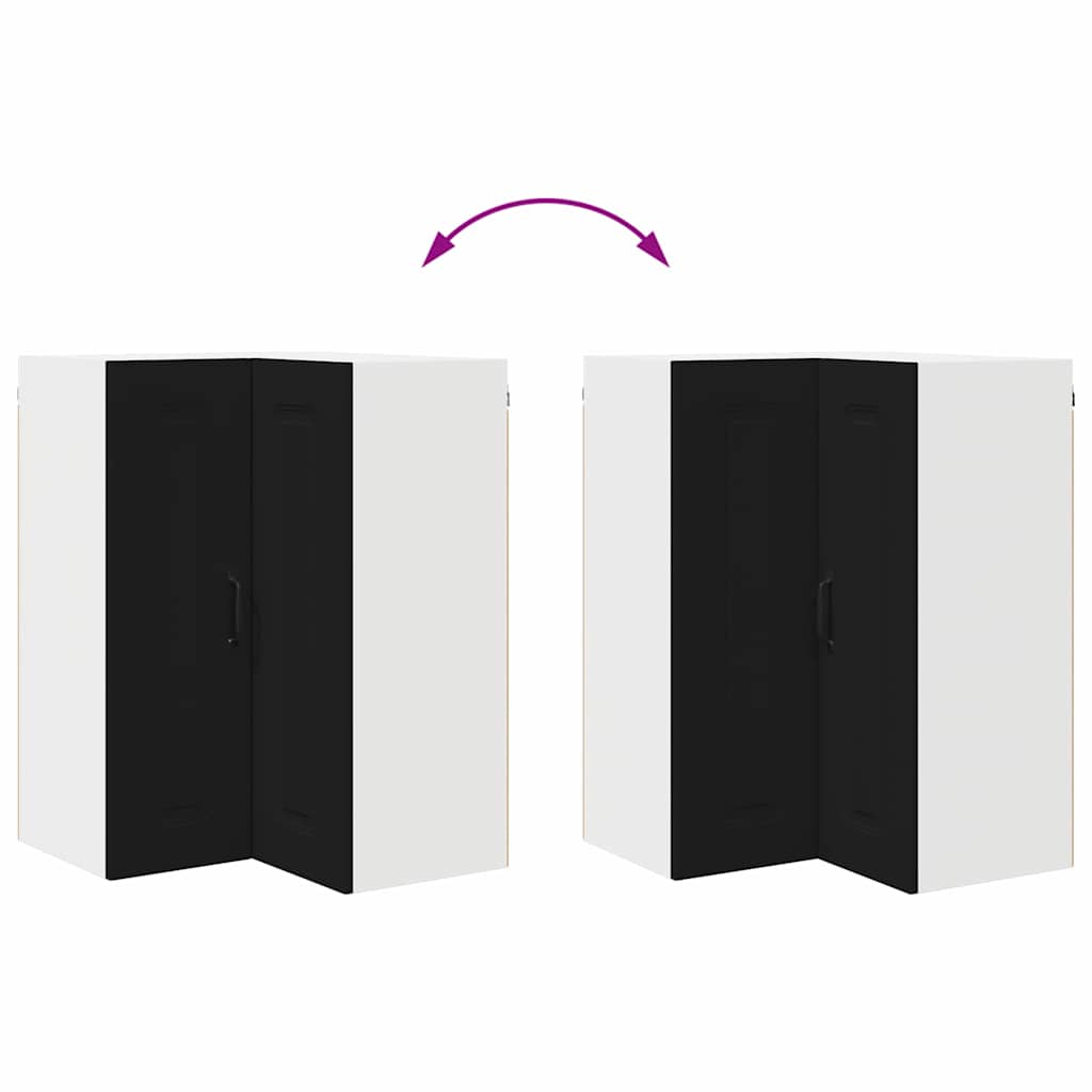 Oppvaskmaskin-panel Kalmar Svart 57 x 57 x 80 cm Konstruert tre