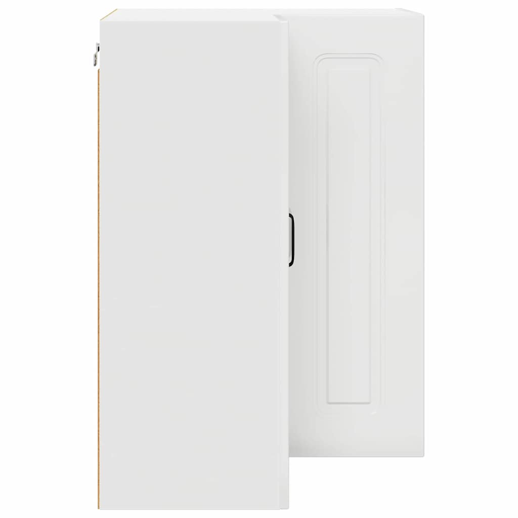 Oppvaskmaskin-panel Kalmar Høyglanset hvit 57 x 57 x 80 cm