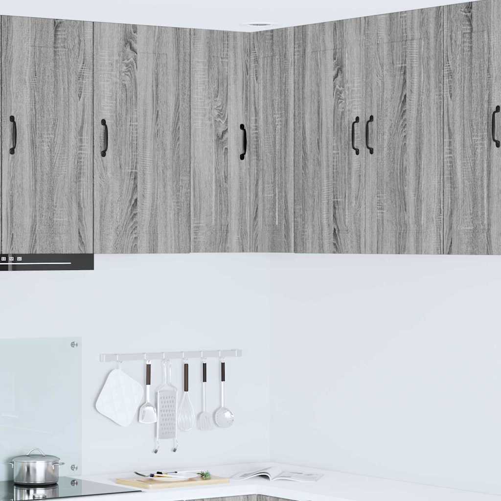 Oppvaskmaskin-panel Kalmar Grå Sonoma 57 x 57 x 80 cm
