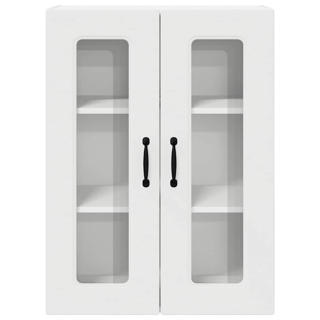 Kjøkken veggskap med hylle Hvit 60 x 31 x 80 cm Konstruert tre