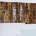 Oppvaskmaskin-panel Kalmar Røkt eik 60 x 31 x 80 cm
