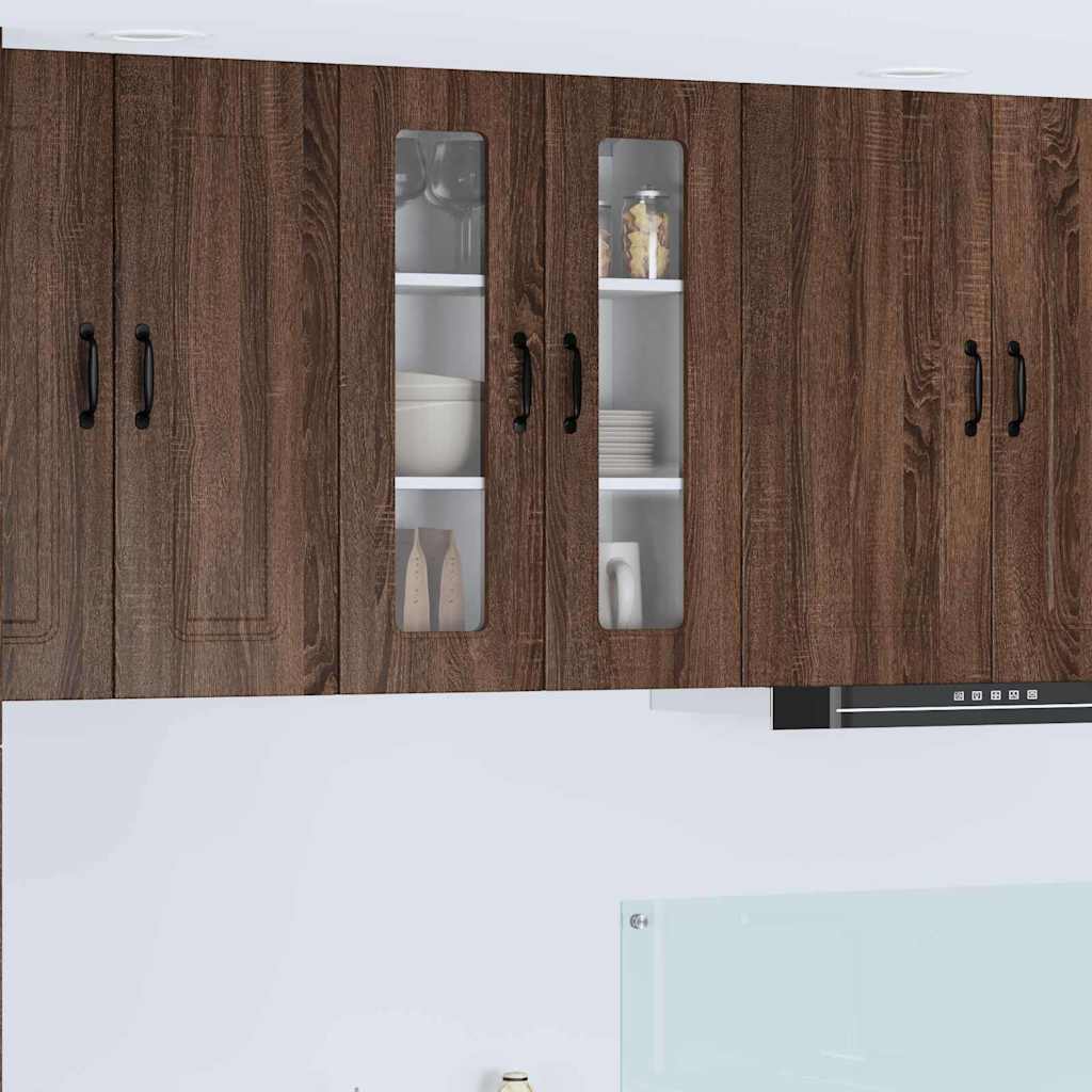 Oppvaskmaskin-panel Kalmar Brun Eik 60 x 31 x 80 cm