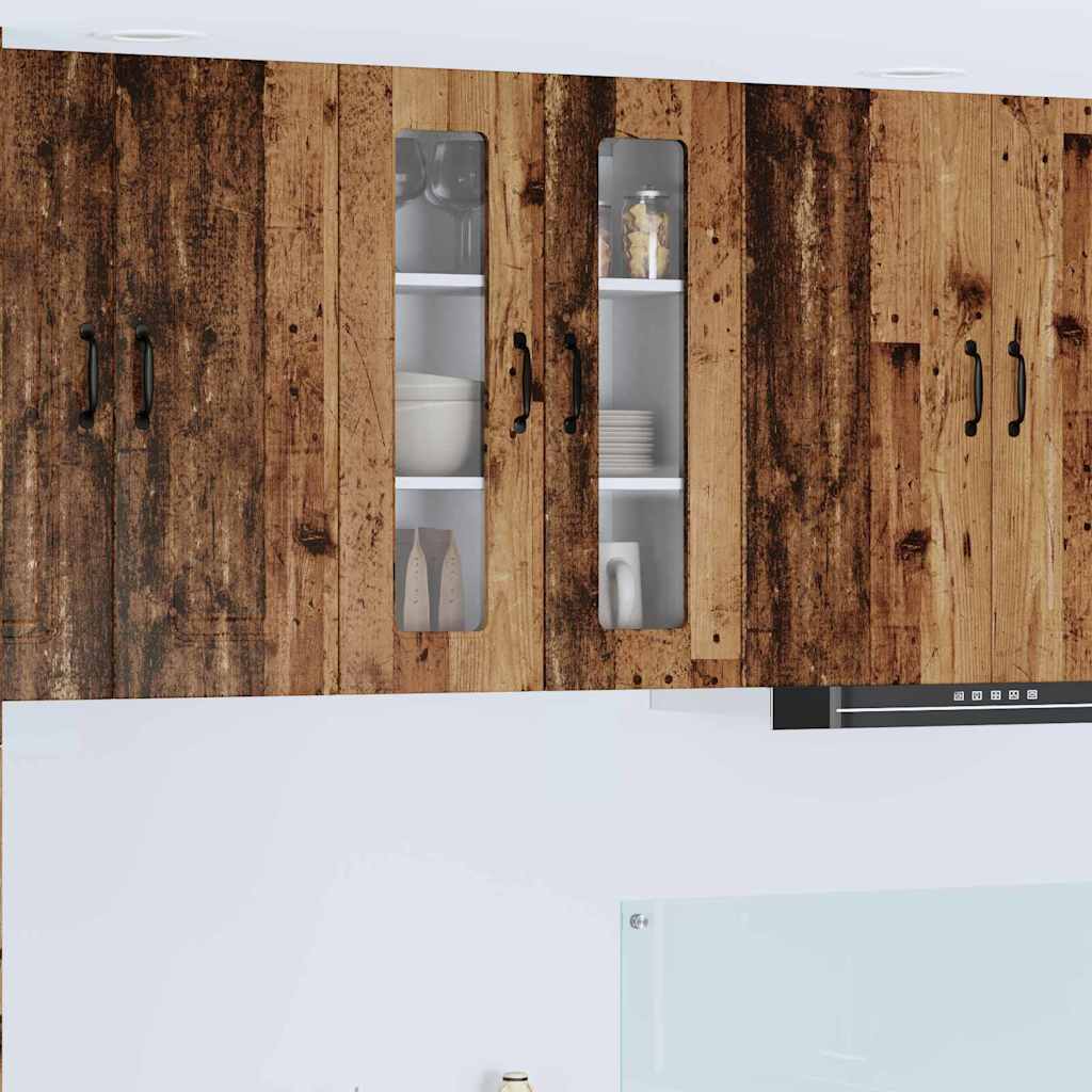 Oppvaskmaskin-panel Kalmar Gammelt tre 60 x 31 x 80 cm