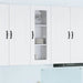Oppvaskmaskin-panel Kalmar Hvit 40 x 31 x 100 cm Konstruert tre