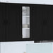 Oppvaskmaskin-panel Kalmar Svart 40 x 31 x 100 cm