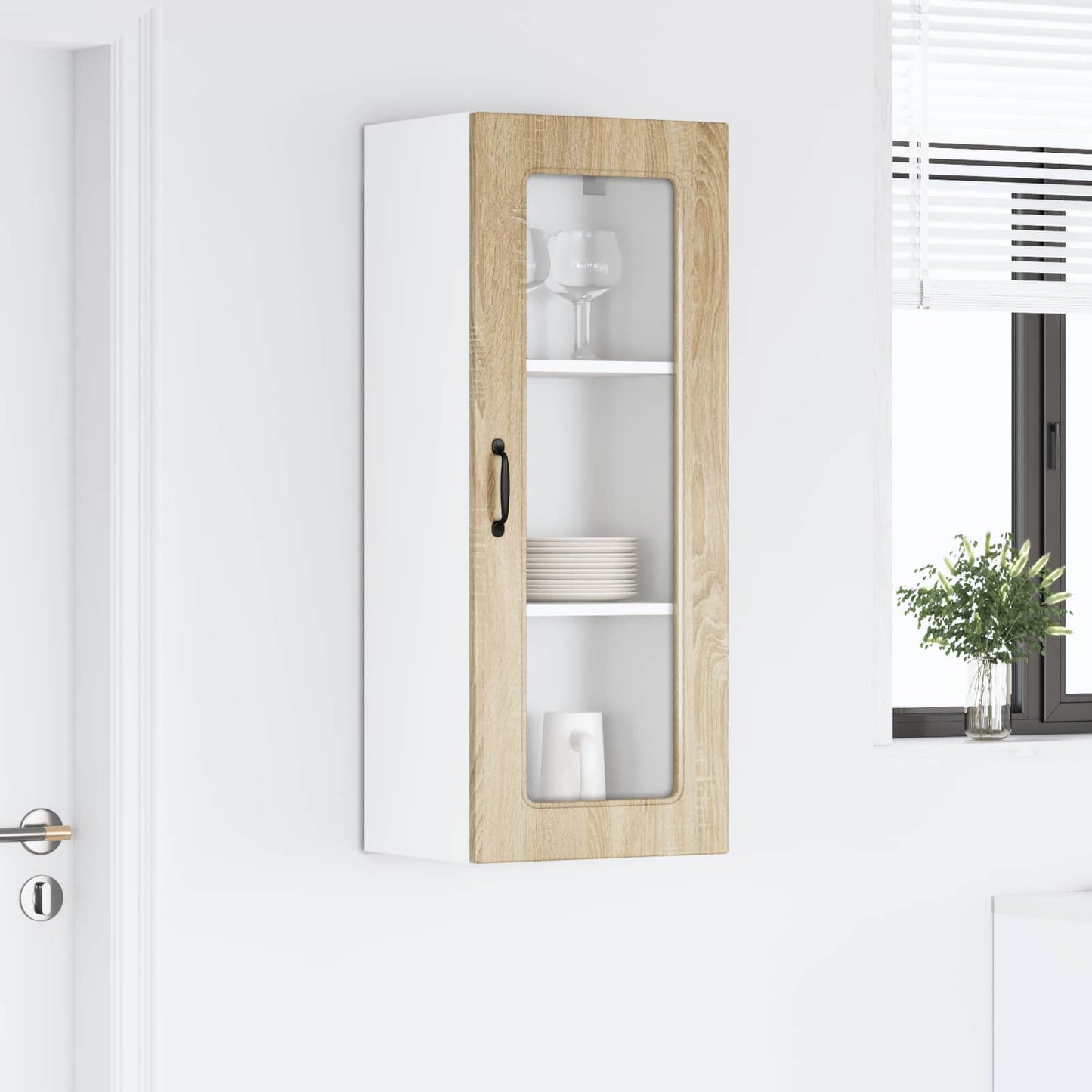 Oppvaskmaskin-panel Kalmar Sonoma eik 40 x 31 x 100 cm
