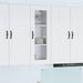 Oppvaskmaskin-panel Kalmar Høyglanset hvit 40 x 31 x 100 cm