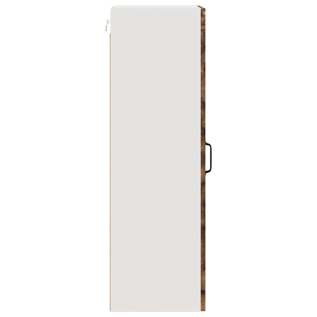 Kjøkken veggskap Røkt eik 40 x 31 x 100 cm Konstruert tre