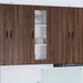 Oppvaskmaskin-panel Kalmar Brun Eik 40 x 31 x 100 cm