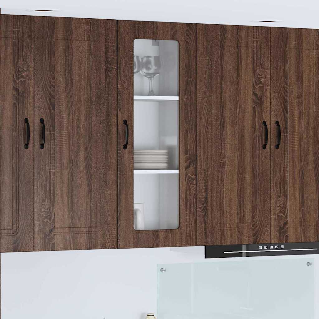 Oppvaskmaskin-panel Kalmar Brun Eik 40 x 31 x 100 cm