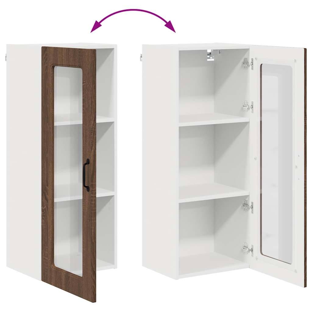 Oppvaskmaskin-panel Kalmar Brun Eik 40 x 31 x 100 cm