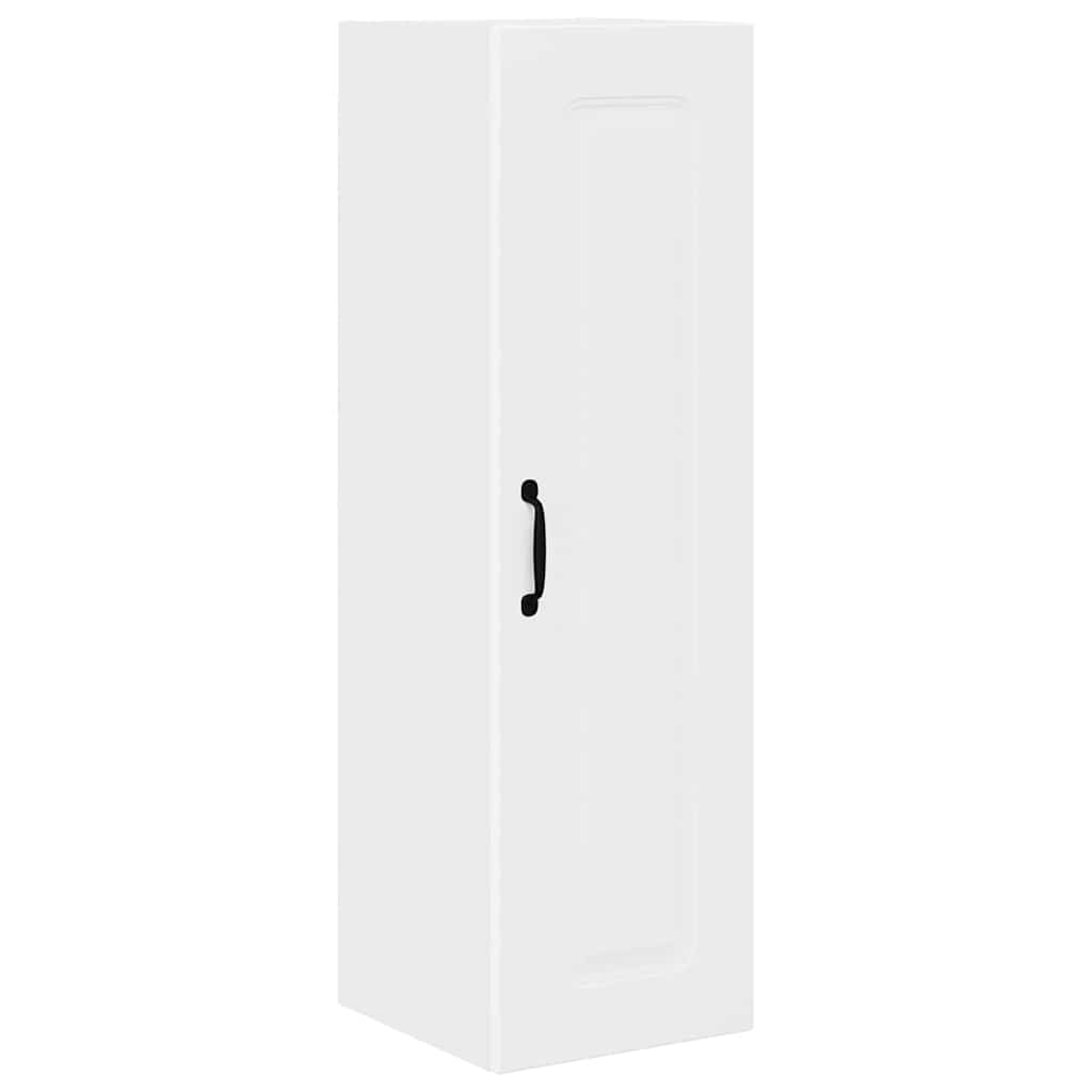 Kjøkken veggskap med hylle Hvit 30 x 31 x 100 cm Konstruert tre