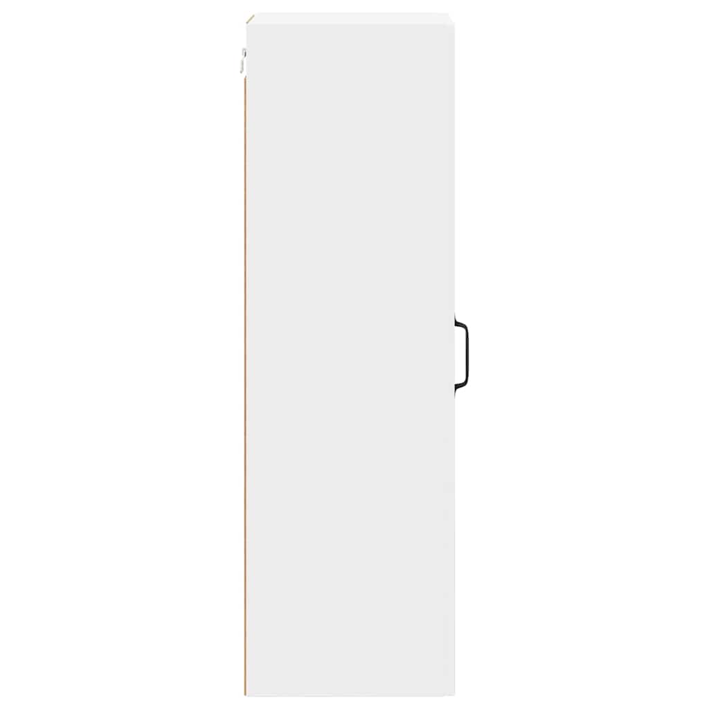 Kjøkken veggskap med hylle Hvit 30 x 31 x 100 cm Konstruert tre