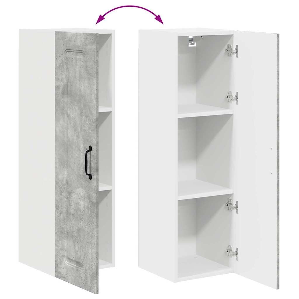 Oppvaskmaskin-panel Kalmar Betonggrå 30 x 31 x 100 cm