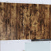 Oppvaskmaskin-panel Kalmar Røkt eik 30 x 31 x 100 cm