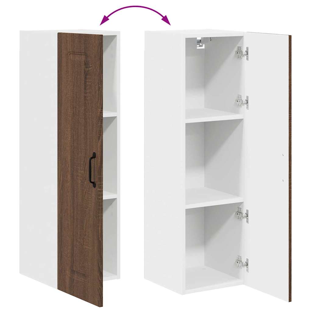 Oppvaskmaskin-panel Kalmar Brun Eik 30 x 31 x 100 cm