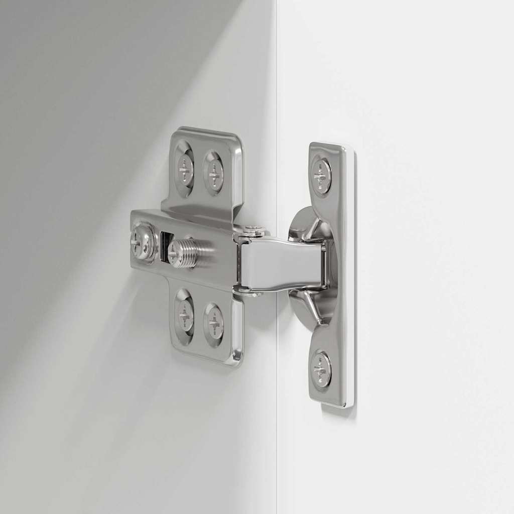 Kjøkken veggskap med hylle Hvit 40 x 31 x 100 cm Konstruert tre