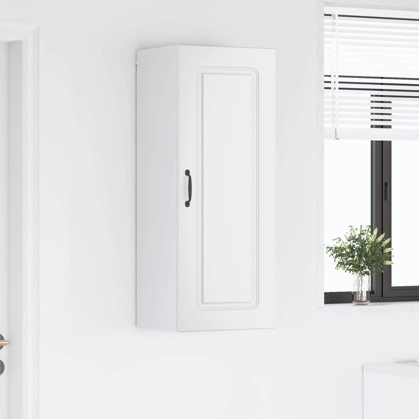 Oppvaskmaskin-panel Kalmar Hvit 40 x 31 x 100 cm Konstruert tre