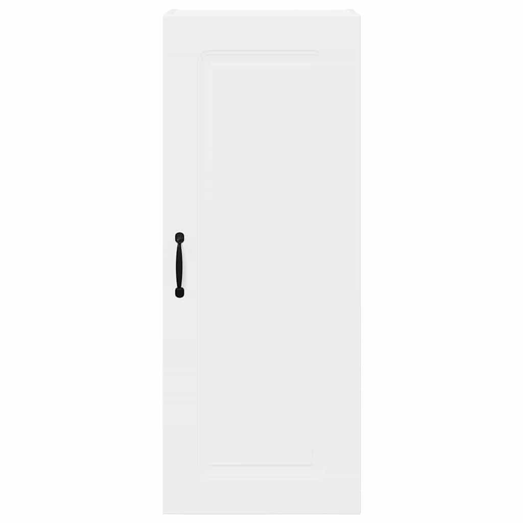 Kjøkken veggskap med hylle Hvit 40 x 31 x 100 cm Konstruert tre