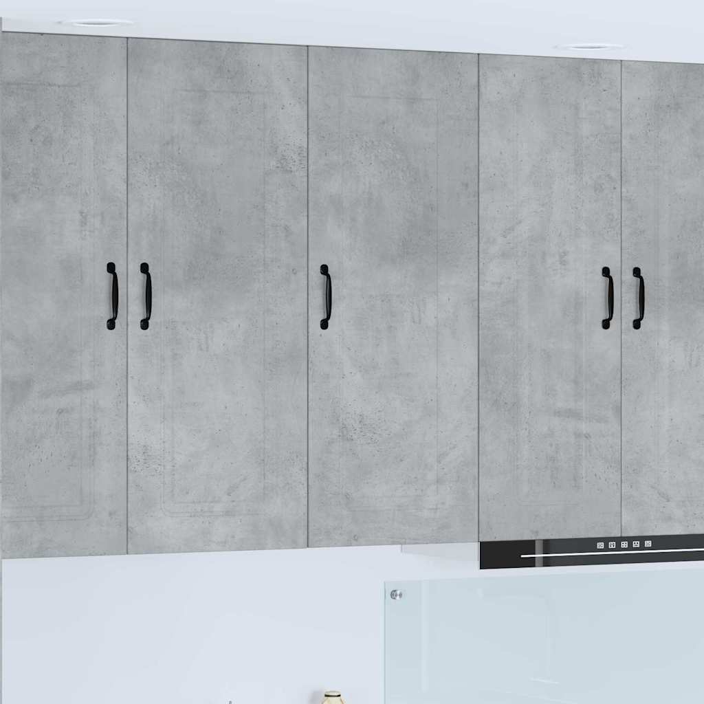 Oppvaskmaskin-panel Kalmar Betonggrå 40 x 31 x 100 cm